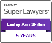 Rated by Super Lawyers - Lesley Ann Skillen - 5 Years